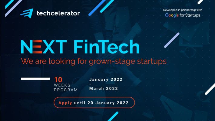 Techcelerator launches the 2nd edition of NEXTFintech acceleration program