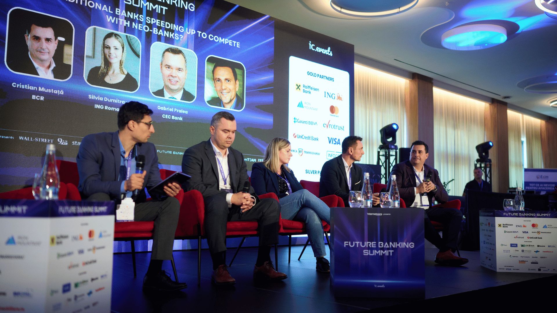 Future Banking Summit 2024 | BCR, ING, CEC Bank, Finshape: Băncile clasice vs. neo-bănci