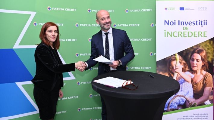 Patria Credit împrumută 10 milioane de euro pentru susținerea IMM-urilor
