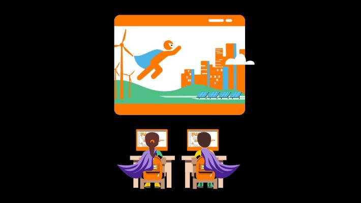 540 de animații dezvoltate în Scratch înscrise în Competiția Națională Orange SuperCoders