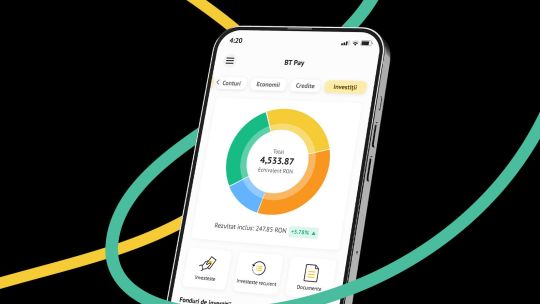 BT Pay: De acum poți să investești în fondurile de investiții direct în aplicație