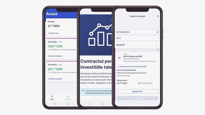 George de la BCR, deschis pentru investiții