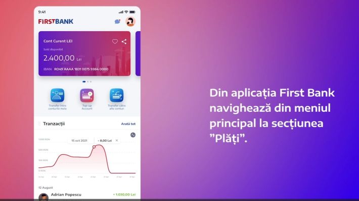Cum plătești taxele și impozitele locale din mobile banking?