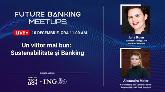Sustenabilitate și banking la Future Banking Meetups #10