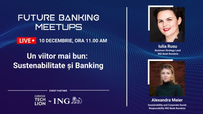 Sustenabilitate și banking la Future Banking Meetups #10