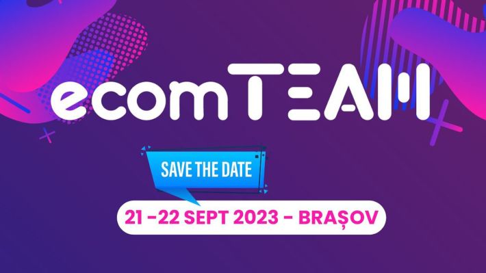 ecomTEAM 2023: înscrie-ți magazinul online și spune povestea lui