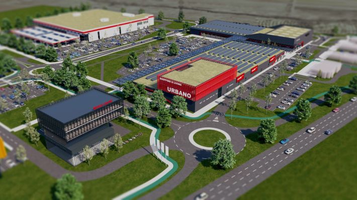 Investiție record în Ardeal: apare un nou parc comercial lângă Cluj Napoca. Va genera peste 500 de locuri noi de muncă