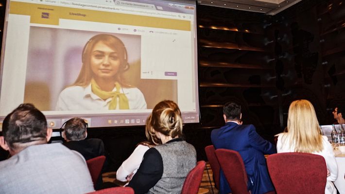 Piraeus Bank Romania lanseaza un canal digital de vanzare a produselor bancare ce include consiliere video