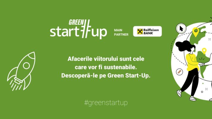 Raiffeisen Bank, partenerul publicației Green Start-Up