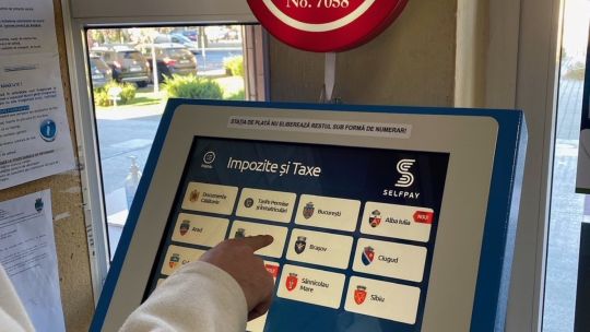 250 de milioane de lei către bugetele publice achitate prin stațiile de plată SelfPay