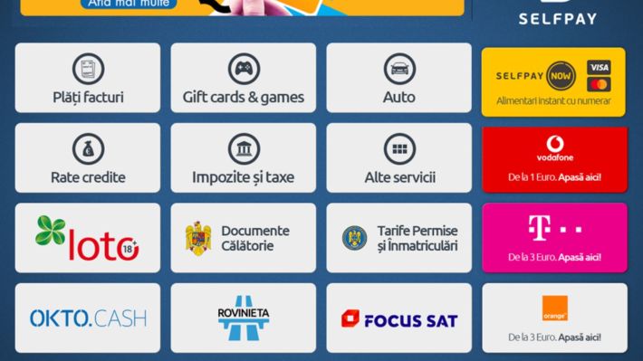 Serviciu de depunere numerar pe card lansat de SelfPay