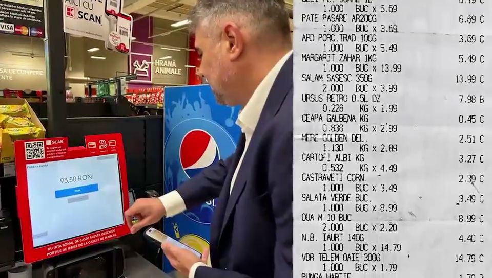 Marcel Ciolacu și-a luat două beri