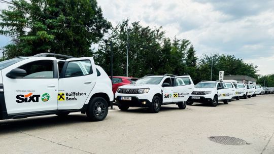 Raiffeisen, parteneriat cu Sixt Group România pentru servicii de mobilitate