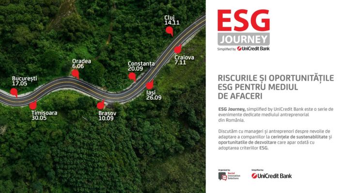 UniCredit Bank România și Social Innovation Solutions lansează ESG Journey