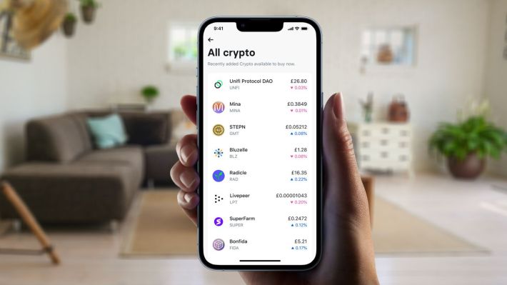 Revolut oferă acces la aproape 100 de criptomonede