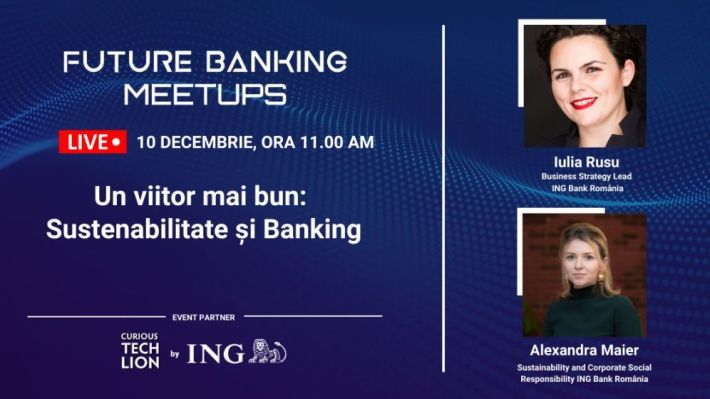 Sustenabilitate și banking la Future Banking Meetups #10