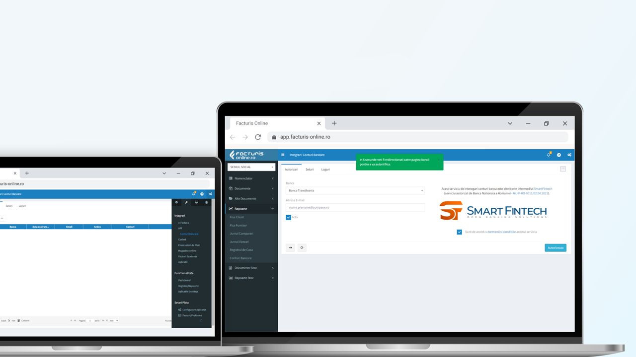 Facturis integrează Smart Accounts