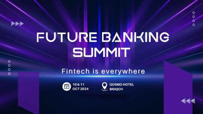 Prinde "trenul" inovațiilor din banking și fintech la Future Banking Summit, pe 10 și 11 octombrie, la Brașov