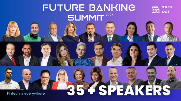 Speakeri noi confirmați la Future Banking Summit 2025: Vocile de top care vor urca pe scena din Brașov