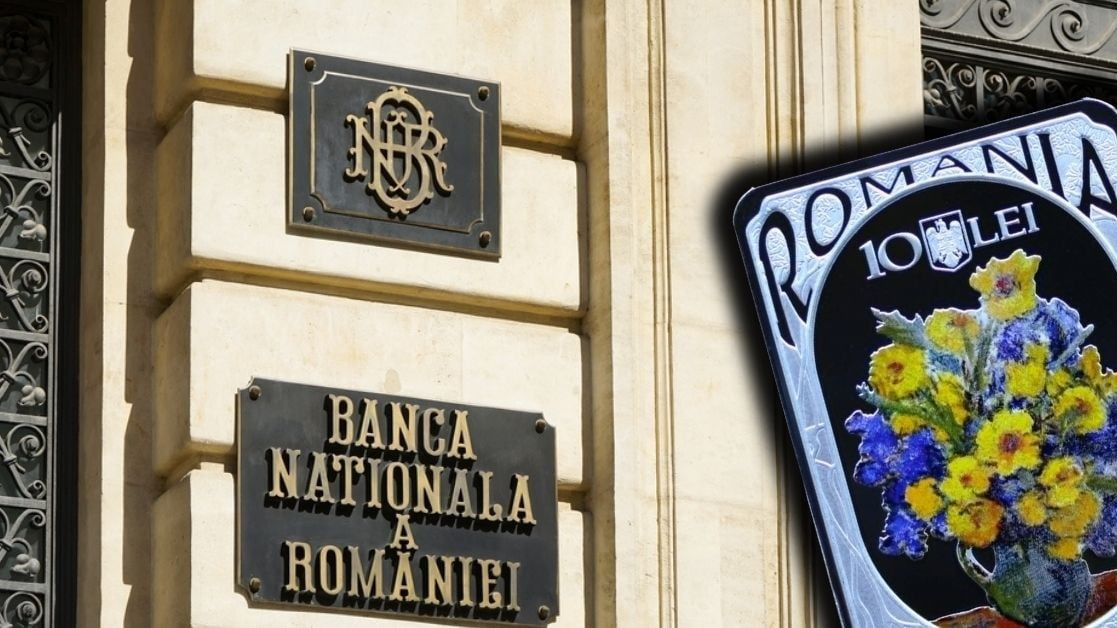 Premieră în România: BNR lansează prima monedă în formă de tablou. Este din argint și costă 1.150 de lei