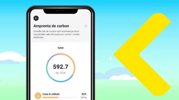 Raiffeisen Bank îți calculează amprenta de carbon