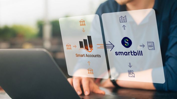 SmartBill integrează Smart Accounts, primul serviciu automat de Open Banking autorizat de BNR