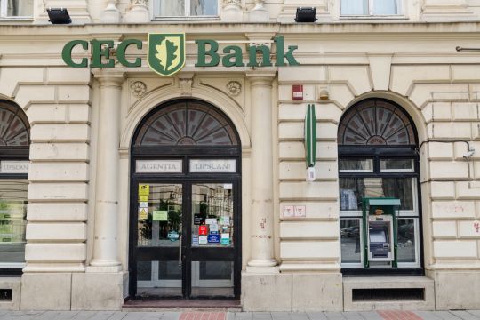 CEC Bank, profit net de 54,2 milioane de lei în primul trimestru din 2022