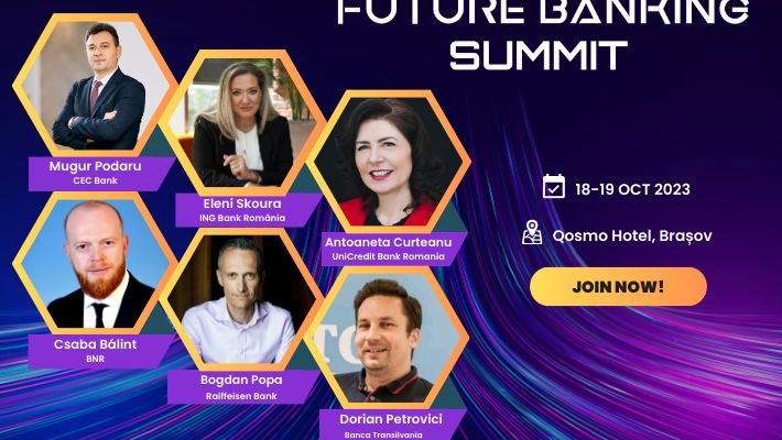 Cu ce bancheri te întâlnești la Future Banking Summit 2023