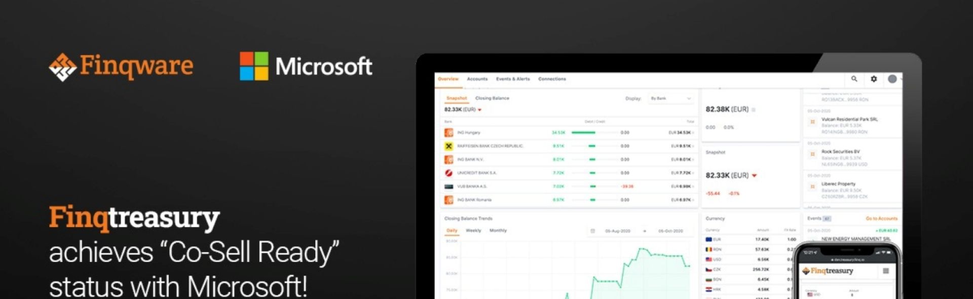 FinqTreasury now available on Microsoft AppSource