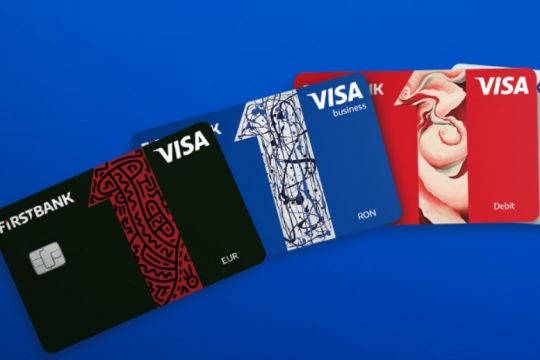 First Bank lansează noi carduri, inspirate din arta americană