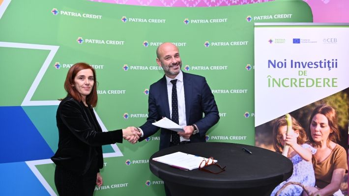 Patria Credit împrumută 10 milioane de euro pentru susținerea IMM-urilor