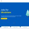 Platformă cu locuri de muncă pentru cetățenii ucraineni refugiați